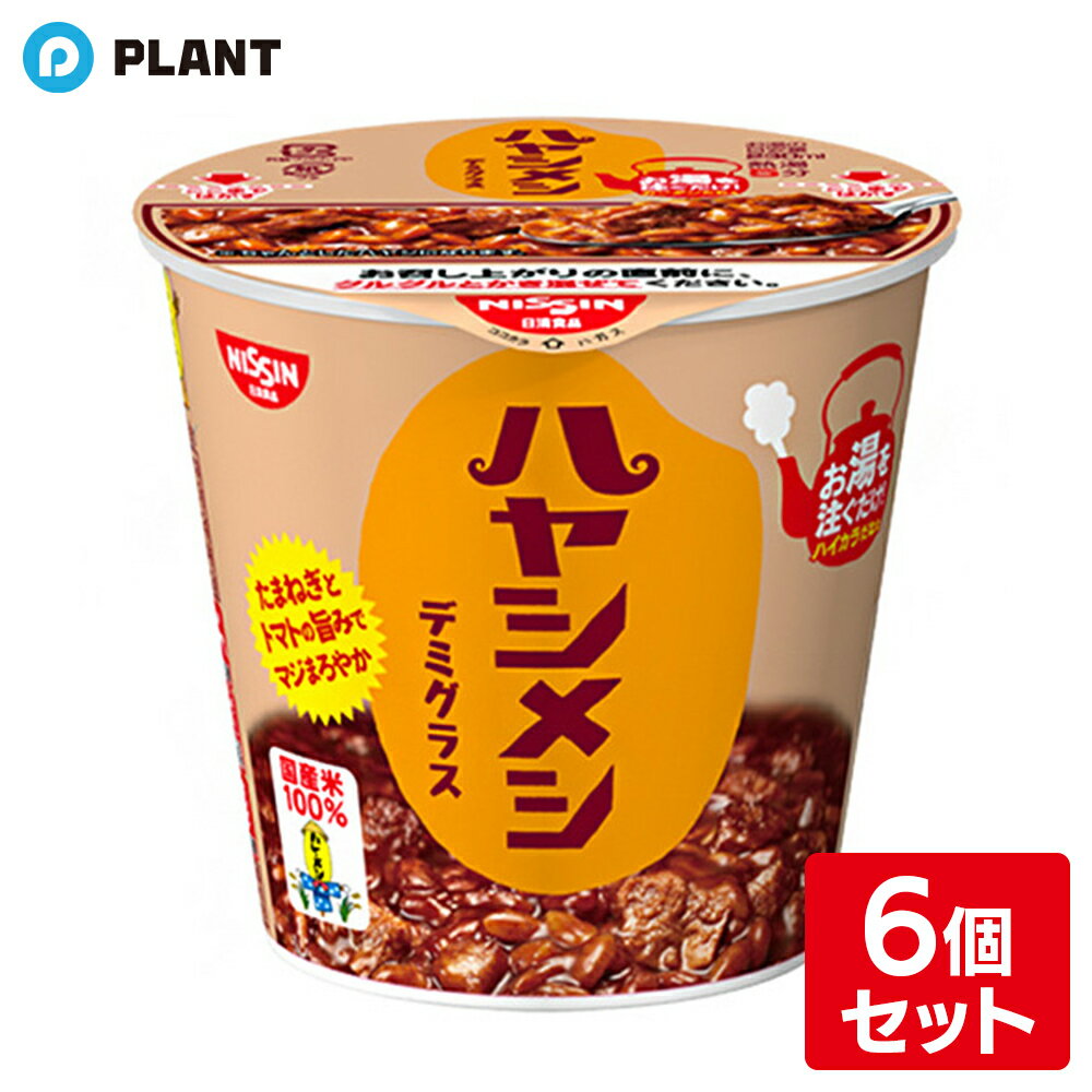 日清 ハヤシメシ デミグラス 6個セット