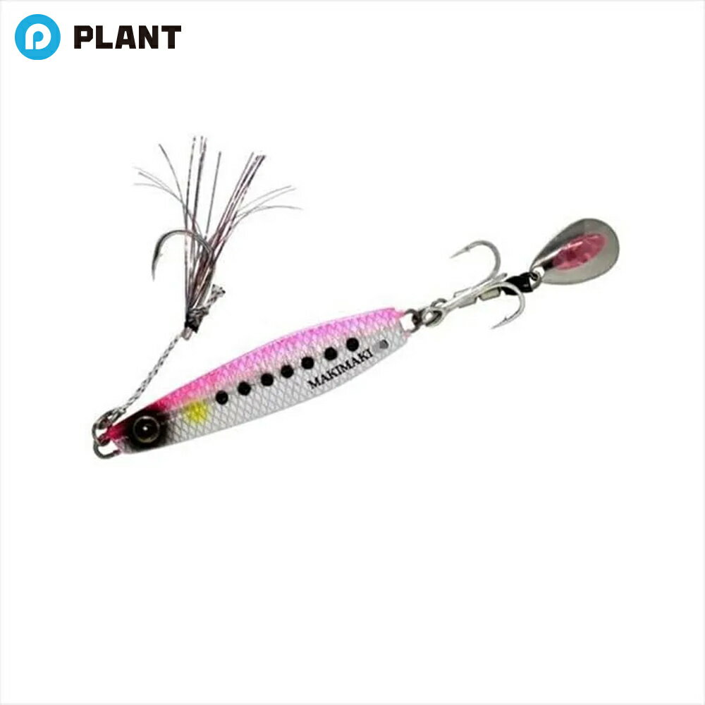 ハヤブサ ジャックアイ マキマキ 30g #13 リアル魚鱗ピンクイワシ網目夜光 FS417-30-13