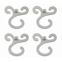 ロゴス LOGOS ロープたこフック 4pcs(4)