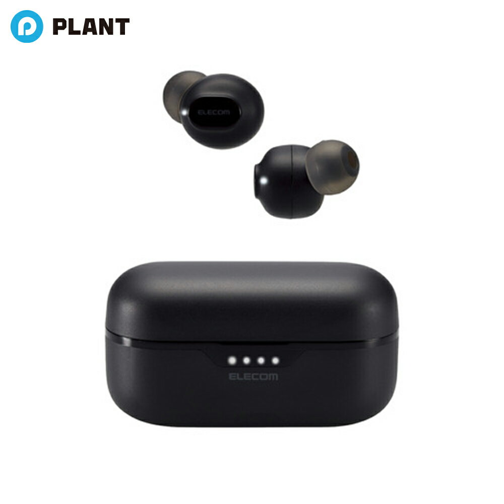 エレコム ワイヤレスイヤホン Bluetooth 5.3 低遅延 タッチセンサー 超小型 ブラック