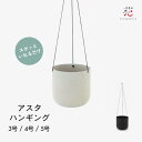 観葉植物 鉢 カバー 壁掛け アスタ ハンギング 3号 4号 5号 吊り下げ プランターカバー 植木鉢 小さい 軽い 観葉植物 吊るす 吊るすタイプ おしゃれ ...