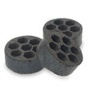 多孔質シェルターろ材 HONEYCOMB(ハニカム) ブラック ミニ 1個