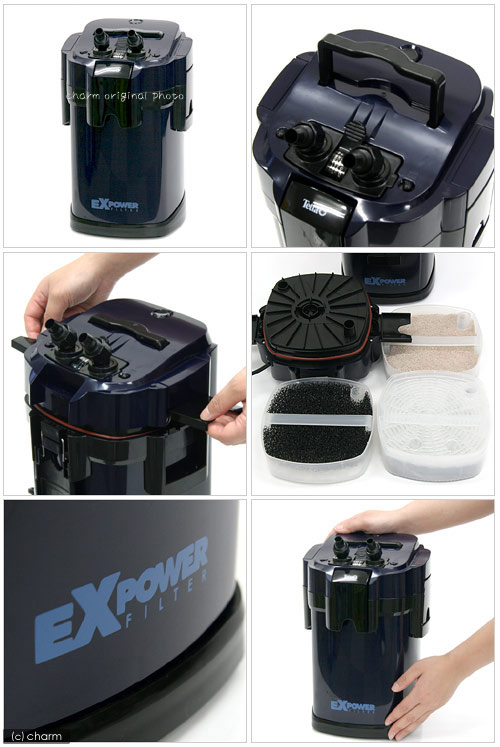 外部フィルター　テトラ　バリューエックスパワーフィルター　VX−75　ろ材付きセッ...