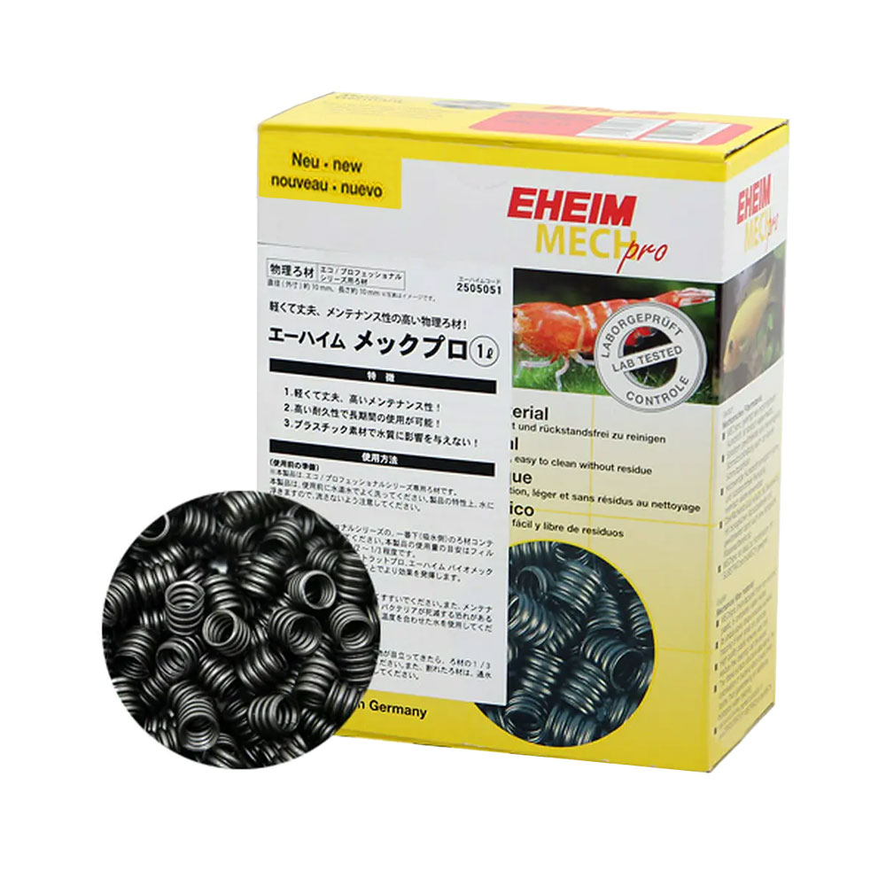 エーハイム　メックプロ　1L　ドライ式　物理ろ材