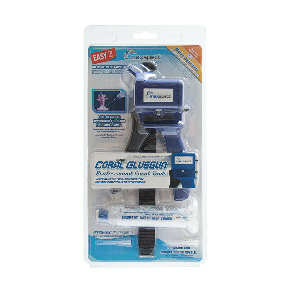 maxspect　グルーガン　カードリッジ　30ml付　接着剤　水中使用可能