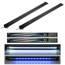 コトブキ工芸 フラットLED SS 900 ブラック×2個 90cm水槽 ライト アクアリウム 照明