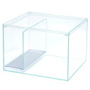 スーパークリア アクロ オーバーフロー 60cm海水水槽専用 2層式濾過槽 パンチングボード付き