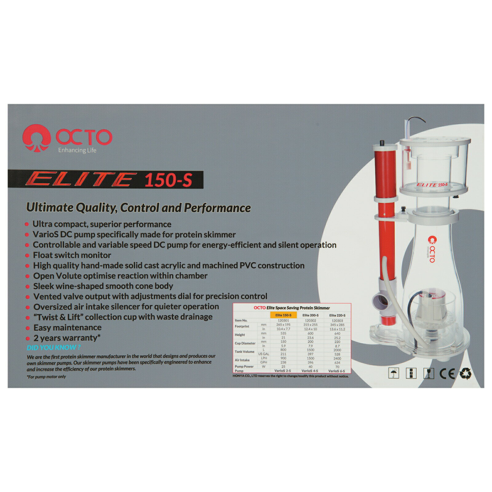 OCTO��CLASSIC��SKIMMER��Elite��150��S