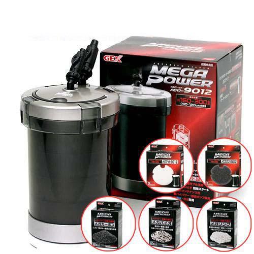 外部フィルター　メガパワー　9012＋ろ材5種セット　水槽用外部フィルター