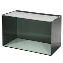 ガラス水槽 アクロ60 3面スモーク ブラックシリコン 60×30×36cm 5mm 60cm水槽