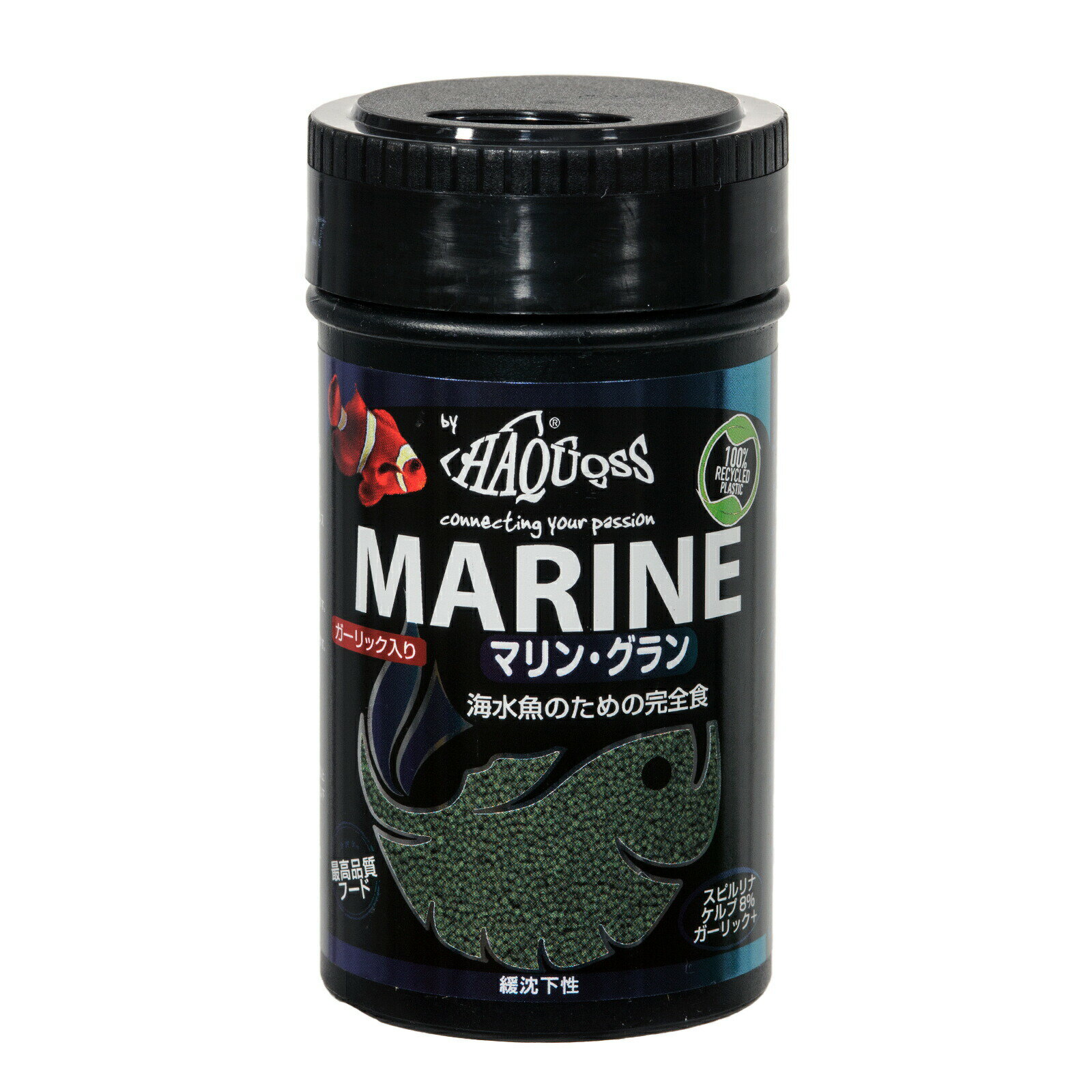 Rakuten - ハコス　フィッシュフード　マリングラン　55g　海水魚のための完全食　緩沈下性　餌