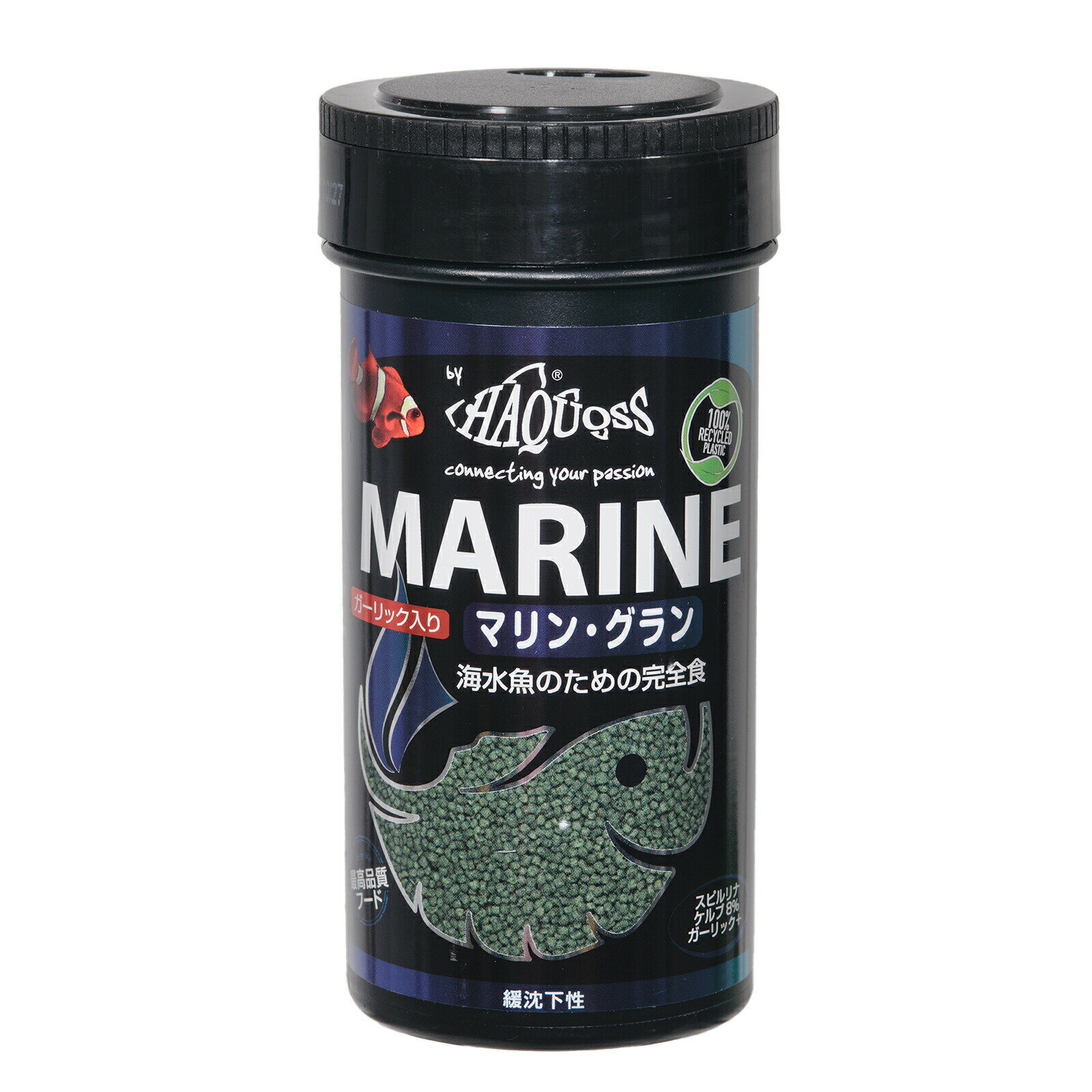 Rakuten - ハコス　フィッシュフード　マリングラン　137g　海水魚のための完全食　緩沈下性　餌