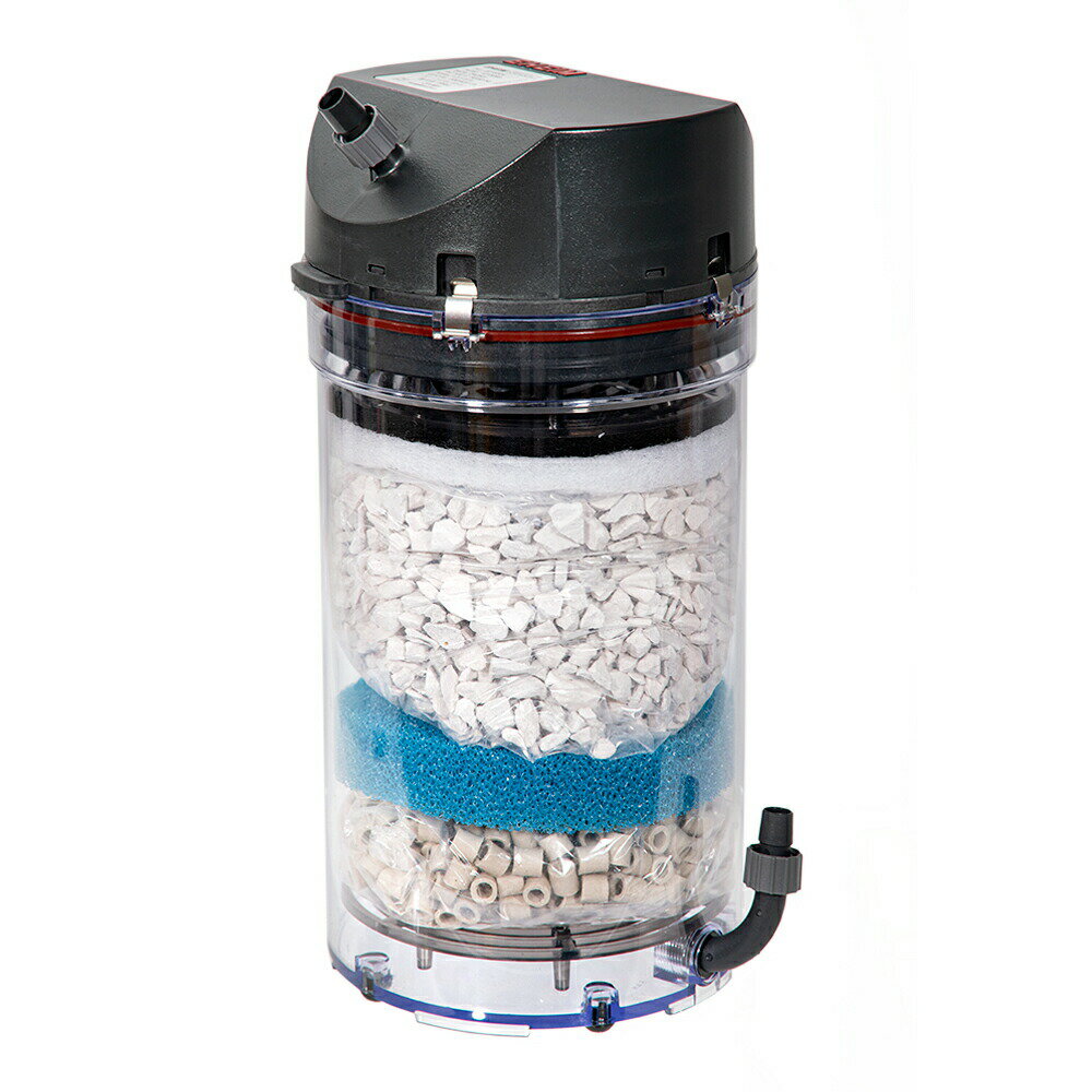 外部フィルター　エーハイム　クラシックフィルター　2215　クリアカラー　ろ材付　メーカー保証期間2年