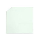 GLASIA スタンダード GL−900用ガラスフタ 左右タイプ 1枚 (幅428×奥行441mm)