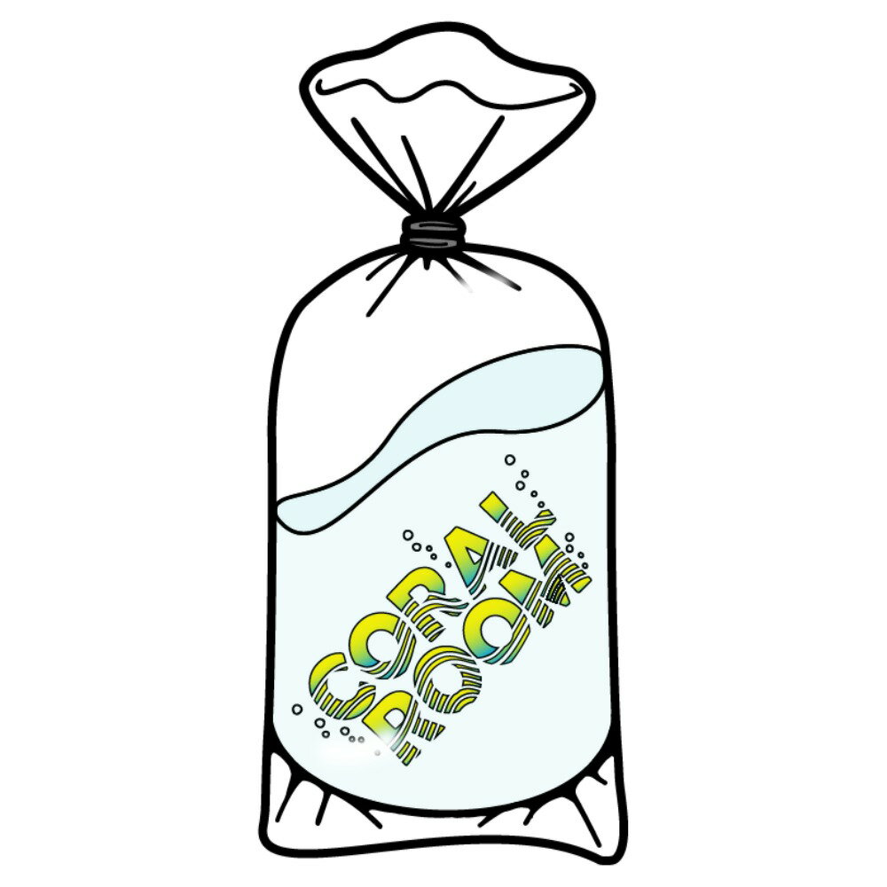 Rakuten - CORAL　ROOM　透けてる！パッキングフィッシュパックのロゴステッカー（3枚入り）