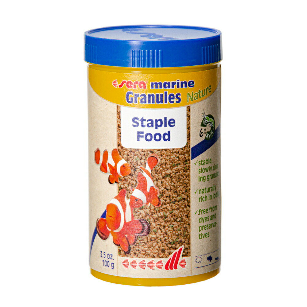 マリン　グラニュレイト　Nature　250ml（100g）　海水魚　顆粒　餌