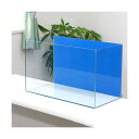 バックスクリーン貼付済 エーハイム EJ−60 水槽 アクアブルー(60×30×36cm)(単体)