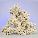 マルコロック リーフセーバー エッジレス(Edgeless) Mサイズ 8〜10kg 海水水槽用 水槽用石 デスロック 化石サンゴ