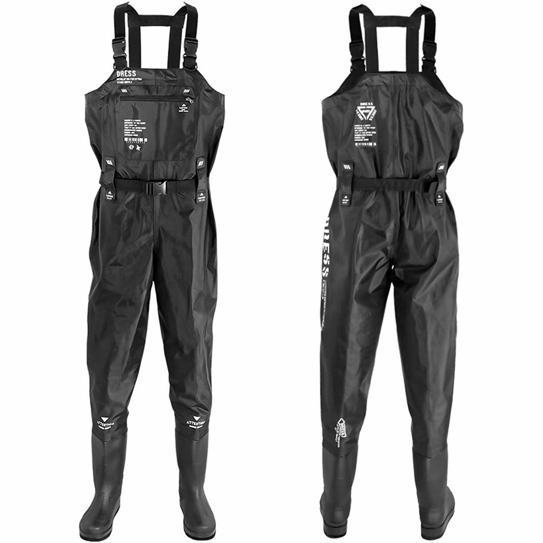 [ポイント最大15倍] ウェーダー ナイロン DRESS エアボーン チェストハイウェーダー (フェルトスパイク..