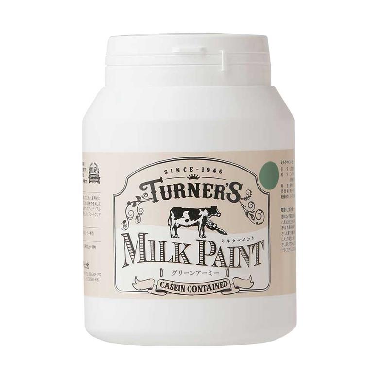 [5月エントリーでP10倍] ターナー色彩 ミルクペイント グリーンアーミー 450ML NO.00247671510000