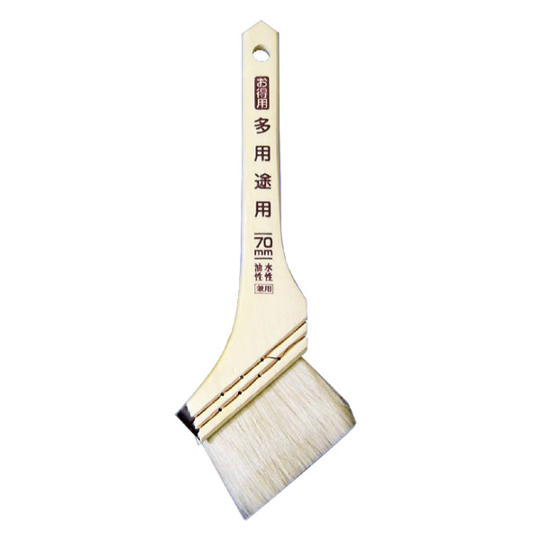 アサヒペン OT-70 お得用多用途用ハケ 70mm 塗装用品:ペンキハケ メール便のサムネイル