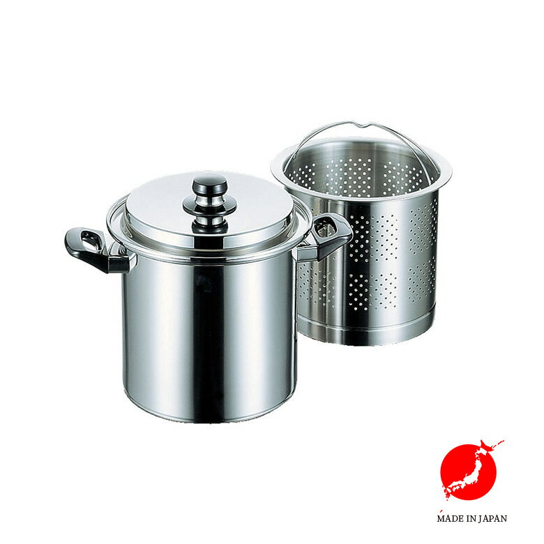 [ポイント最大15倍] フジノス エレックマスターライト 20cm パスタポット 高品質 日本製 国産 ガス200V..