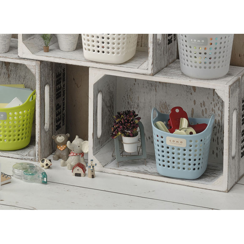 [ポイント最大15倍] コモミニ 角 ブルー