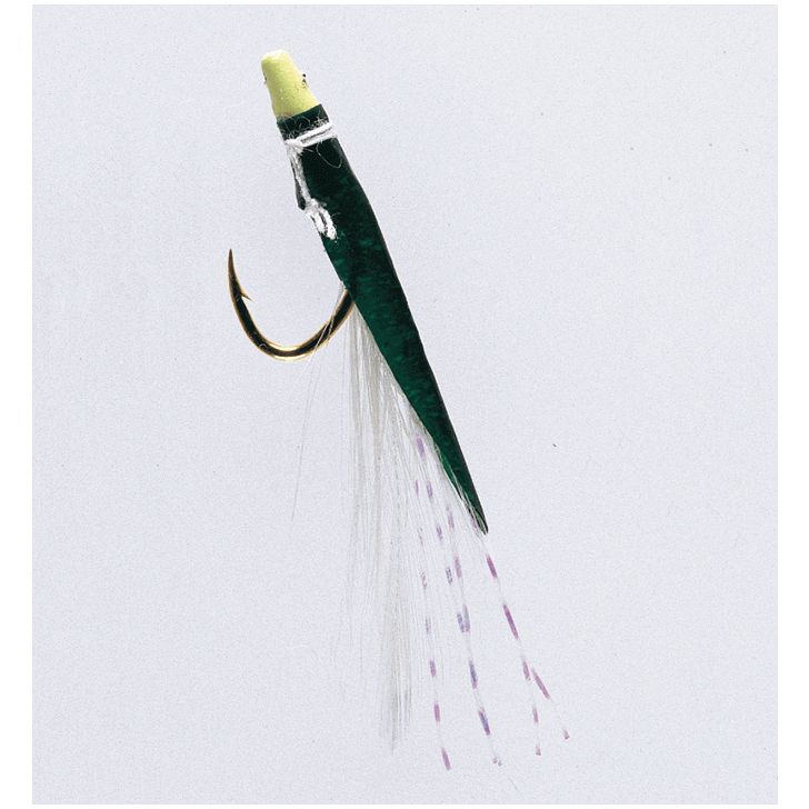 ハヤブサ (Hayabusa) 釣り具 仕掛け 釣り針 アジ イサキ 夜光カブラ ハゲ皮グリーン&白毛 BS500 9号