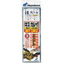 ハヤブサ (Hayabusa) 釣り具 仕掛け 釣り針 投げキス カレイ天秤式金 赤鈎2本鈎3セット NT670 11号 ハリス2