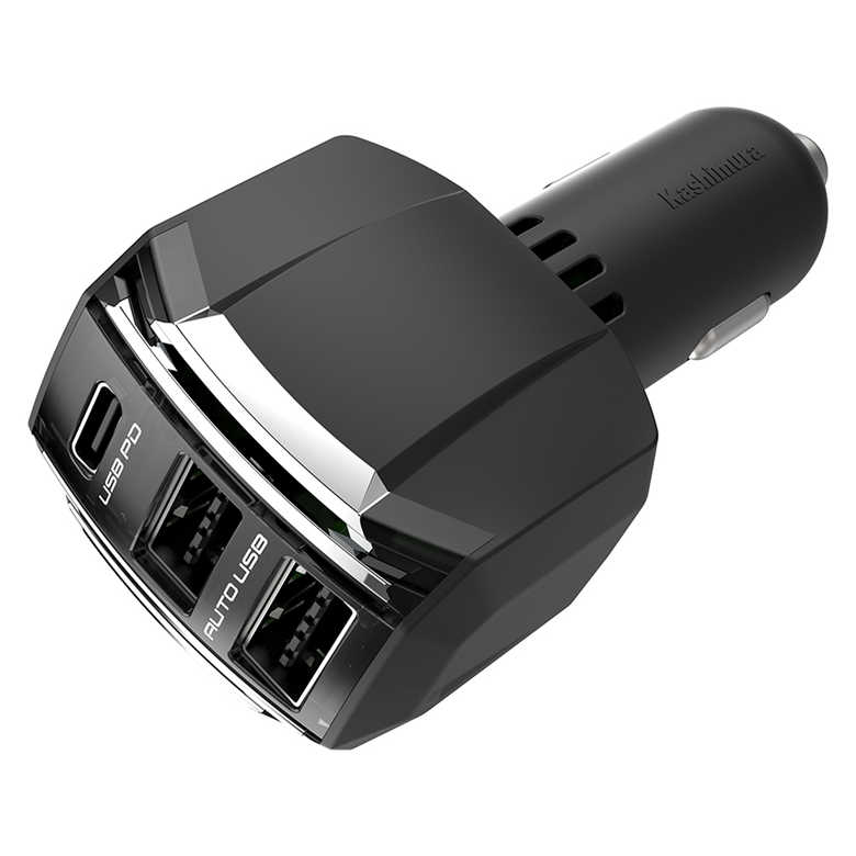 [ワンダフルデーP10倍] DC充電器 44W USB 3ポートPD20W カーチャージャー シガーソケット充電器 スマホ充電器 カー用品 カシムラ(Kashuimura)