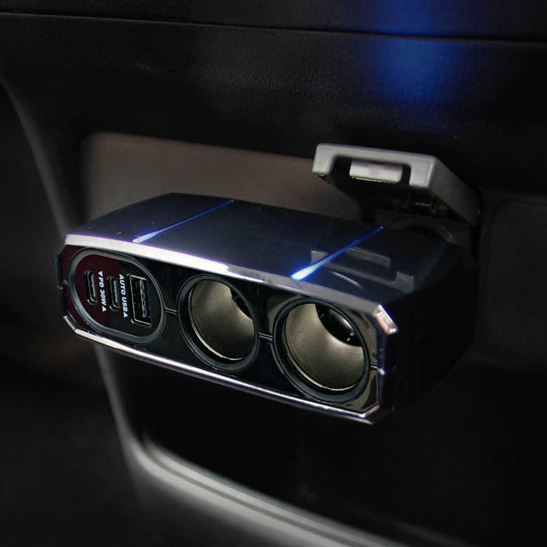 [����ȥ꡼��P+5��] 2Ϣ�����쥯�ȥ����å�2PD30W/USB���ߥ����å� �������㡼���㡼 �����������åȽ��Ŵ� ���ޥ۽��Ŵ� �������� �������(Kashuimura)