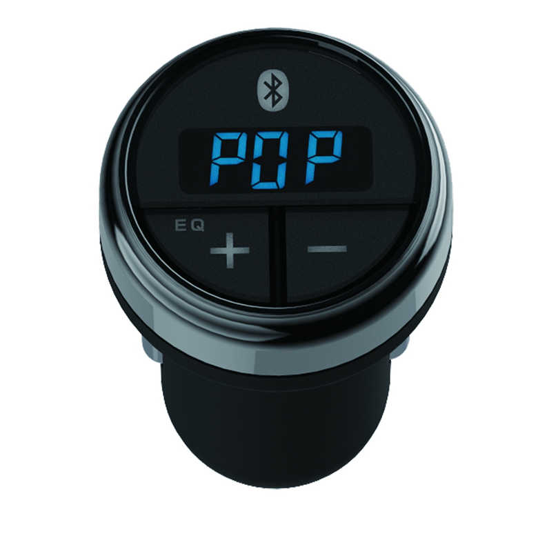 Bluetooth FMトランスミッターフルバンド カーチャージャー シガーソケット充電器 ...