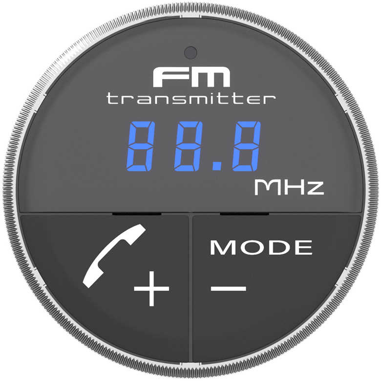 Bluetooth FMトランスミッター アンビエントライト カーチャージャー シガーソケッ...