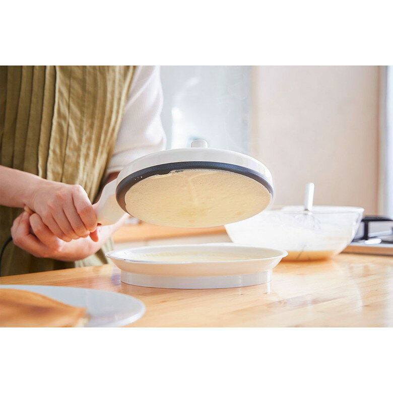 [9月エントリーでP10倍!] ハンディクレープメーカー クレープ パーティー 手作り ライソン KDDE-003W