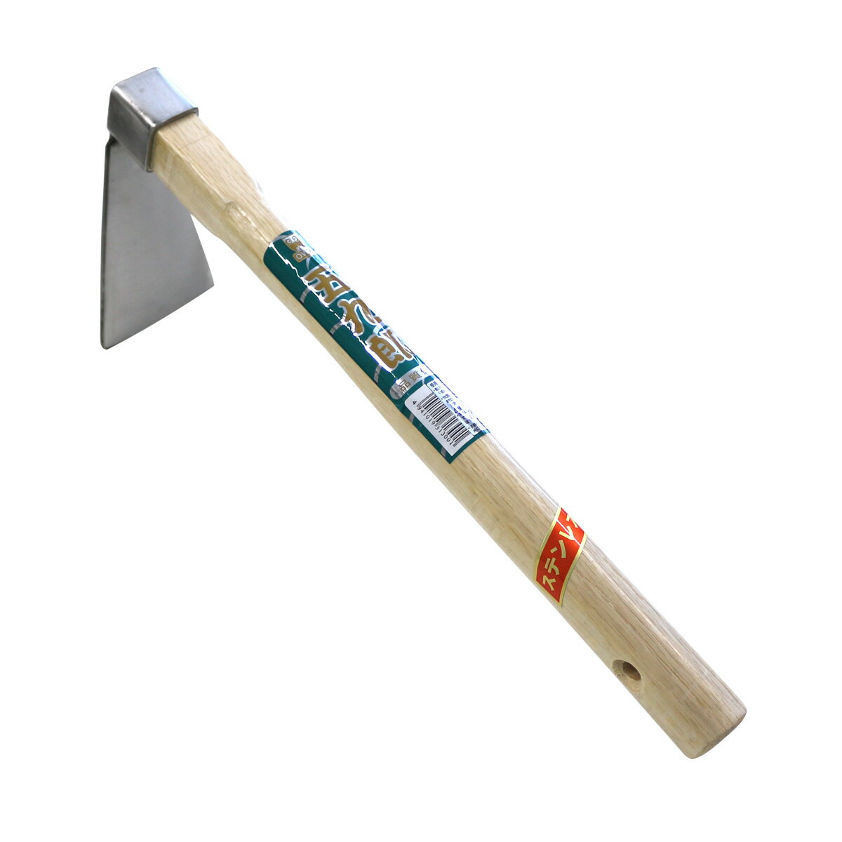 [ポイント最大15倍] 五九郎 #300 ステン片手バチ鍬 370mm柄付