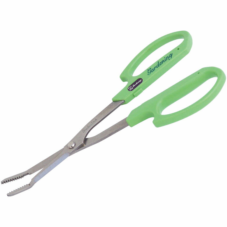 [ポイント最大15倍] 嫌な虫もしっかりつかめる！虫とりはさみ ステンレス 1287 サボテン Saboten 草取..