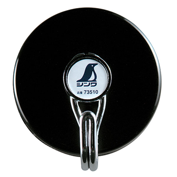 超強力マグネットハンガー 丸型 D #73510 シンワ測定