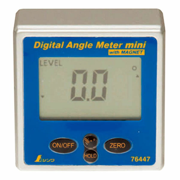 [ポイント最大15倍] デジタルアングルメーター ミニ マグネット付 #76447 シンワ測定