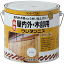 エントリーで3月中ポイント10倍／サンデーペイント 油性屋内外木部用 ウレタンニス 透明クリアー 3L 屋内外木部用塗料