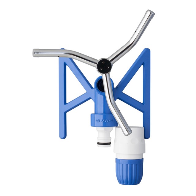 [3月エントリーでP10倍] 散水スプリンクラー 散水範囲2〜11m ワンタッチ 芝生 庭 360度 ガーデン トリプルアーム スプリンクラー G199 水遊び 水浴び 水まき 水やり 潅水 湿潤養生 タカギ takagi