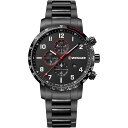 rv Yrv WENGER EFK[ {Ki ATTITUDE CHRONO AeBe[h Nm xg22mm PVD XeXuXbg ubN ՃJ[ubN AiO\ XCXNH[c 01.1543.115