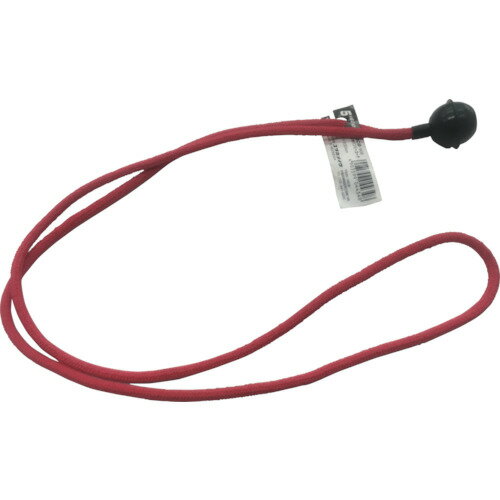 [ポイント最大15倍] ユタカメイク BCB-605 ゴム ボール止めバンジーコード 5mm×600mm 赤 梱包用品 梱包..