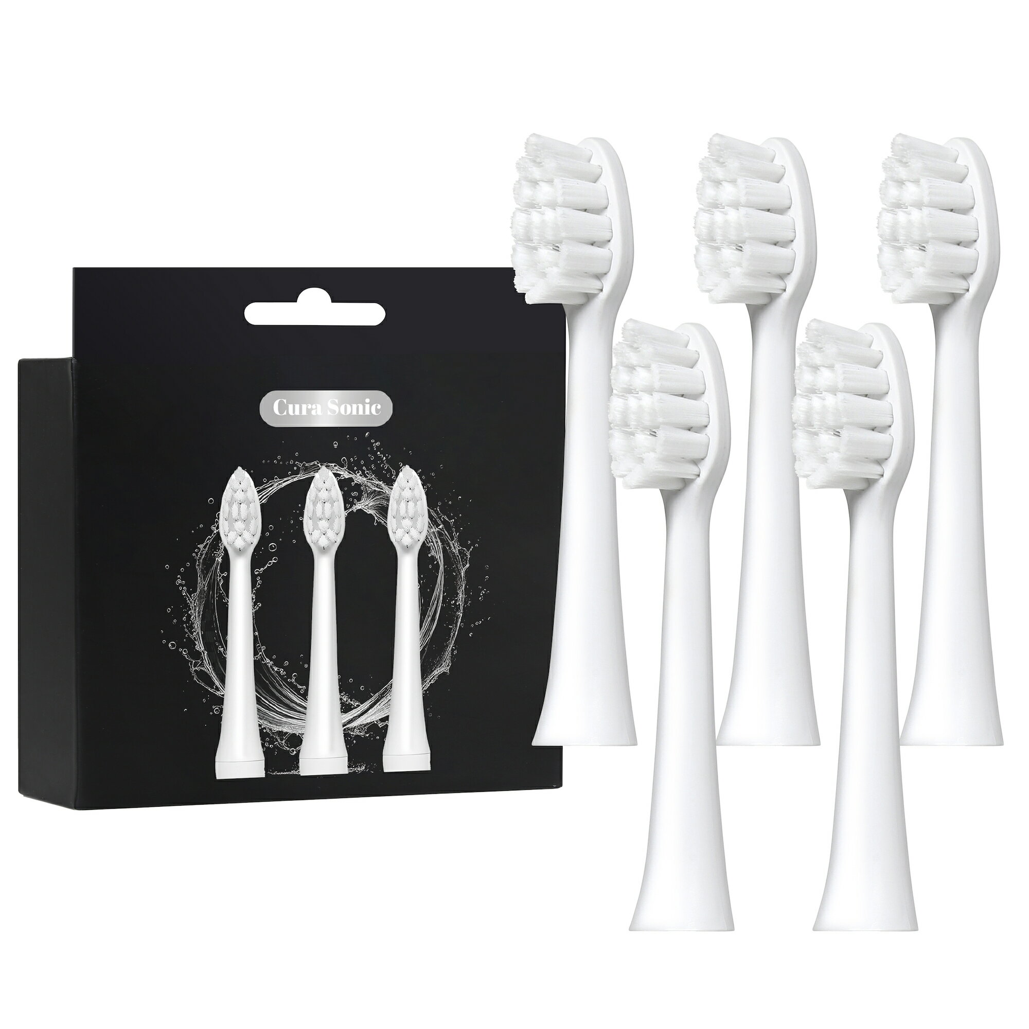 【公式】 キュラソニック 交換用ブラシヘッド 電動歯ブラシ 替えブラシ 正規品 送料無料 ［ CuraSonic ］
