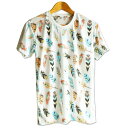 送料無料 フェザー 鳥の羽 オルテガ柄 カラフル 南国 トロピカル Tシャツ メンズ レディース ペアコーデ おしゃれ 総柄 ゆめかわいい グランピング フェス...