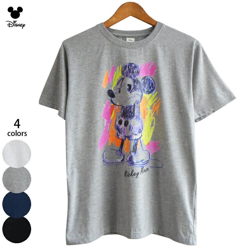 送料無料 Tシャツ ミッキー メンズ ディズニー ミッキーマウス ストリートアート ...