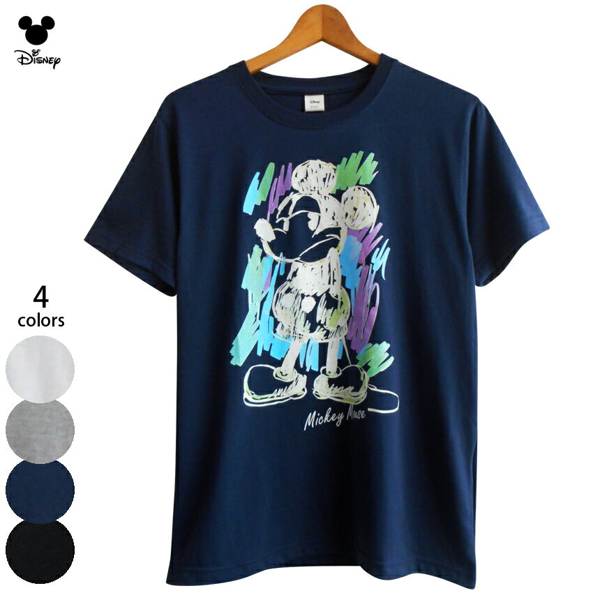送料無料 Tシャツ ミッキー メンズ ディズニー ミッキーマウス ストリートアート ...