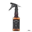 スプレイヤー 霧吹き スプレー 500ml サロン ポンプボトル 詰め替えボトル 美容室 スタイリスト 床屋 バーバー おしゃれ カッコいいブルックリンスタイル...