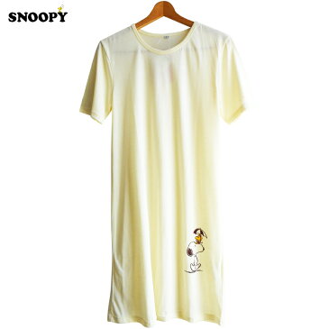 送料無料 スヌーピー ウッドストック ワンピース Tシャツワンピ snoopy パラソル アンブレラ peanuts さわやか 海水浴 キャンプ フェス ゆったり 涼しい リラックス おしゃれ かわいい 部屋着 花火 夏祭り