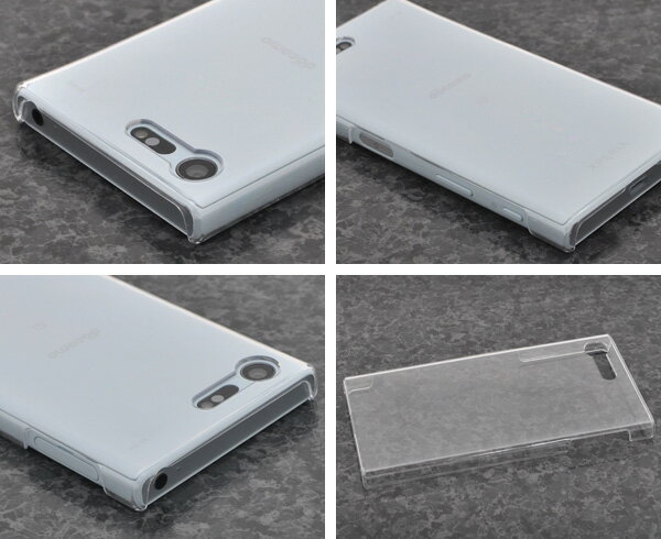 Xperia X Compact SO-02J用ハードクリアケース（ドコモ docomo エクスペリア x コンパクト so02j スマホ ケース カバー スマホケース ハードケース 透明 クリア【送料無料】[M便 1/3]