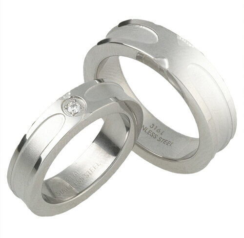 【刻印無料】ステンレス/デザインリング(ジルコニア)かわいい かっこいい おしゃれ コーデ 男性 女性 贈り物 ギフト 誕生日 さりげない 7号 9号 11号 ...